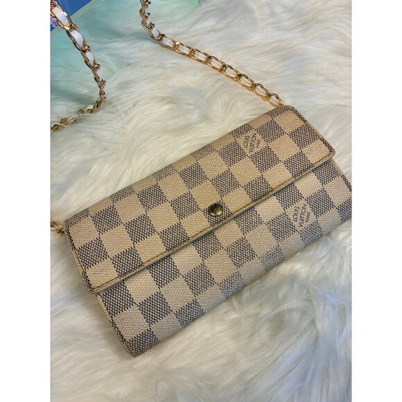 Louis Vuitton Damier Azur Sarah snappy wallet - Picture 8 of 10